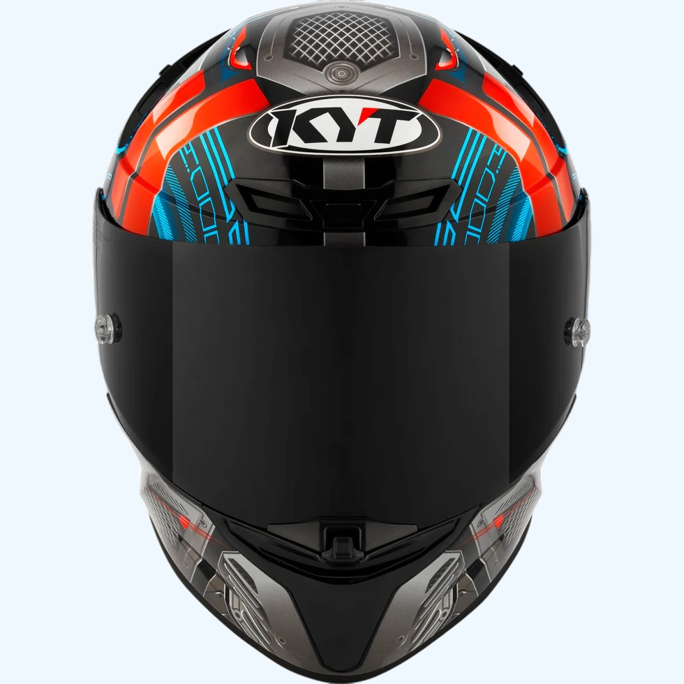 KYT TT Revo Gloss Synchrotron Helmet