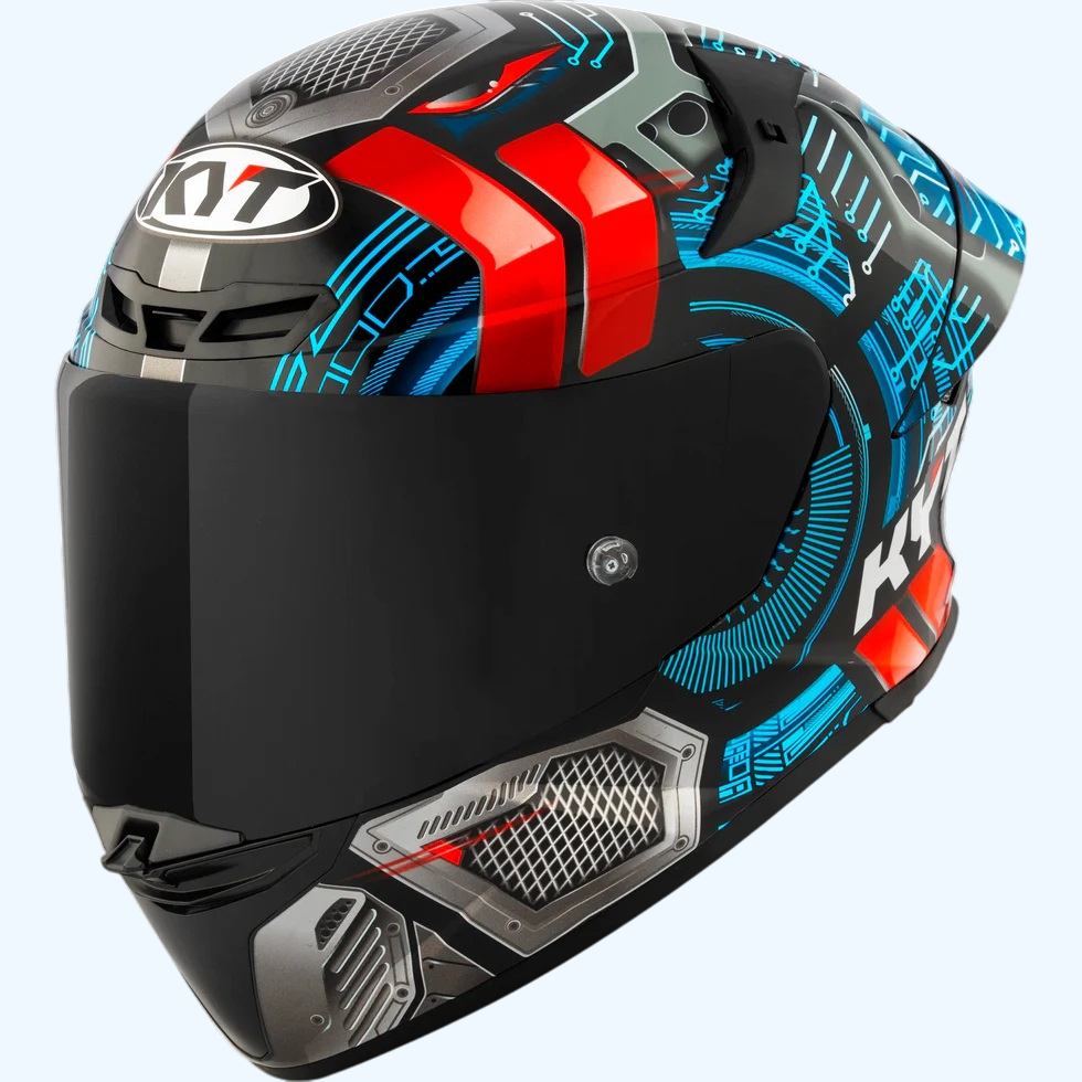 KYT TT Revo Gloss Synchrotron Helmet