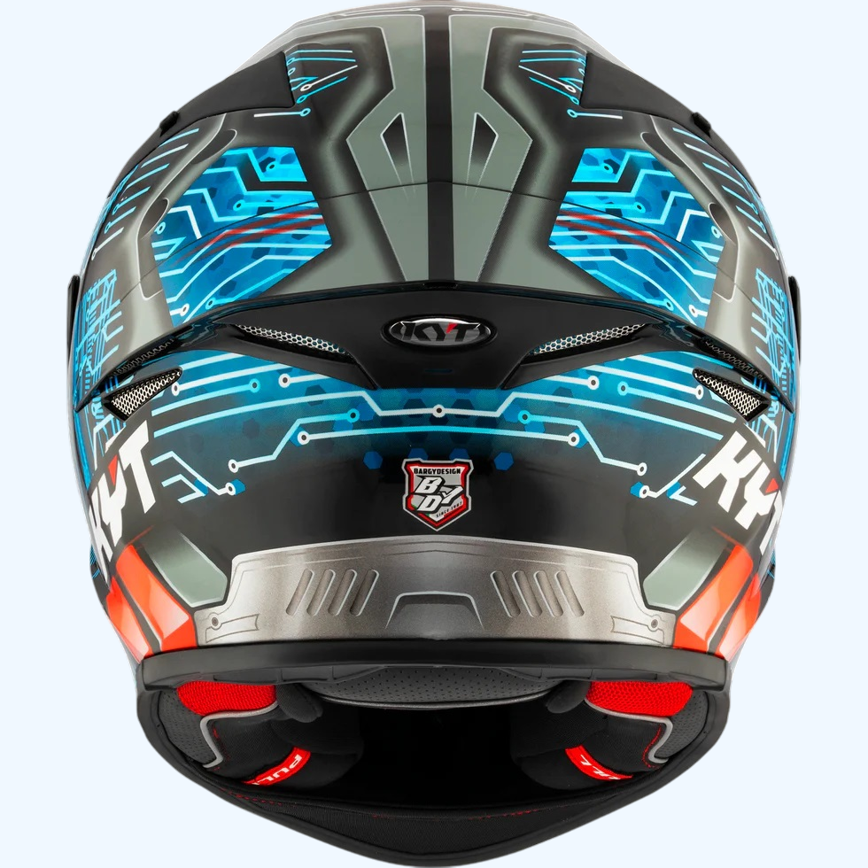 KYT TT Revo Gloss Synchrotron Helmet
