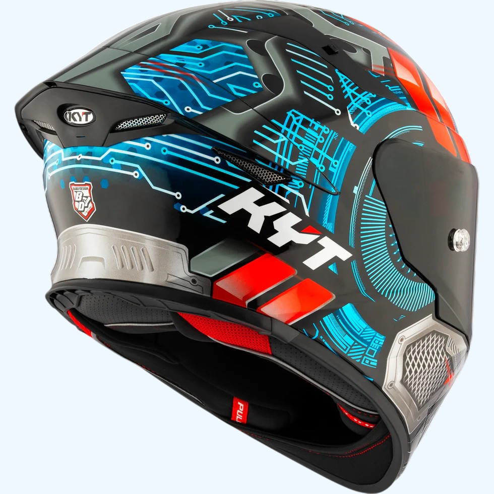 KYT TT Revo Gloss Synchrotron Helmet