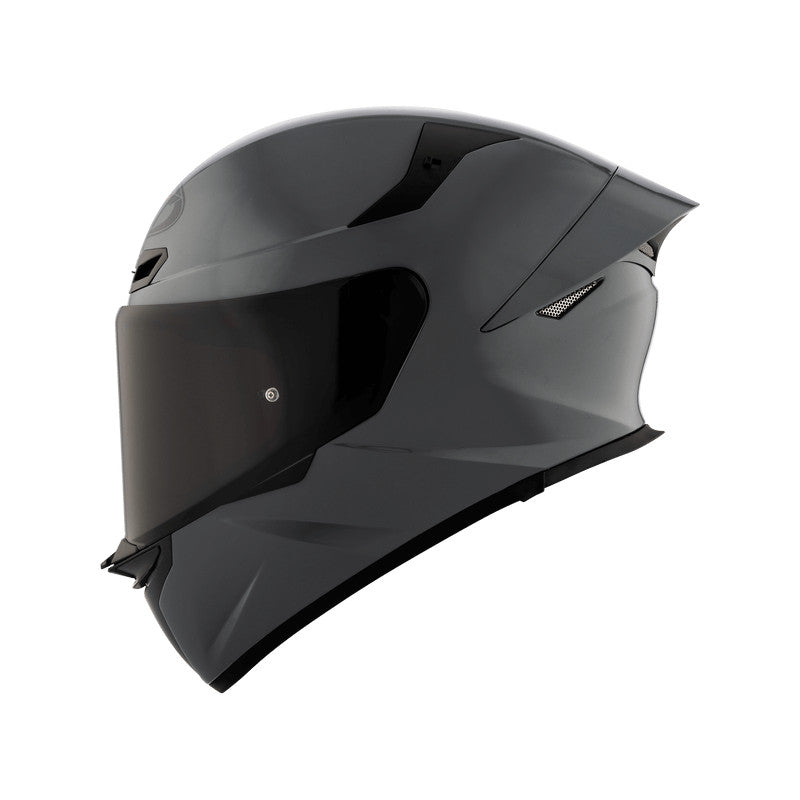 KYT TT Revo Plain GRL Grey Matt Helmet
