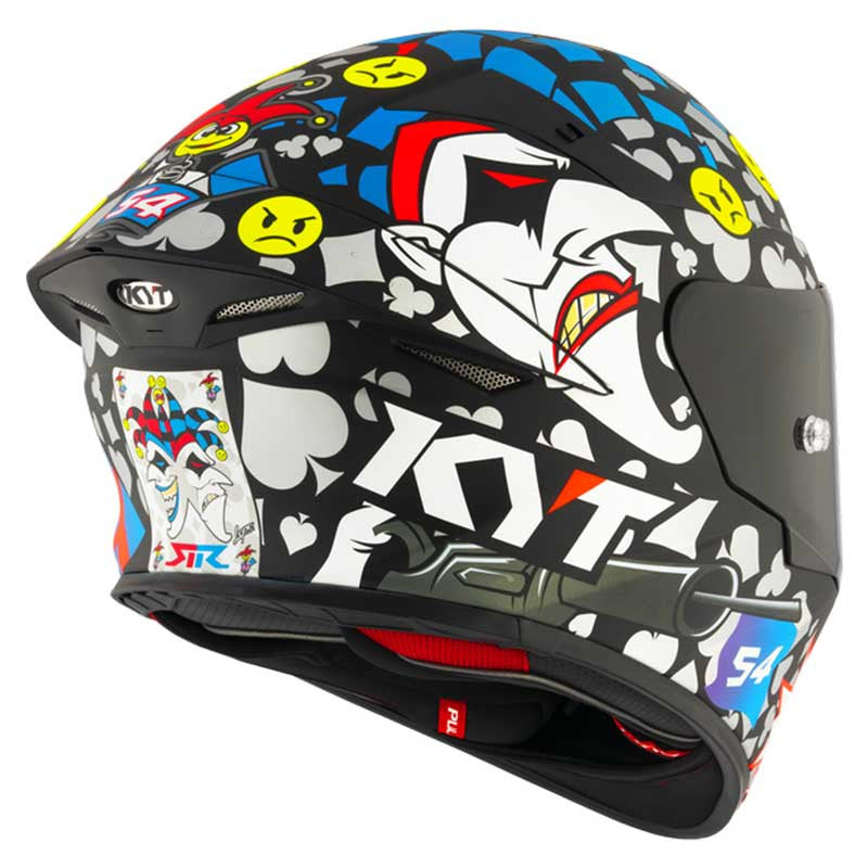 KYT TT Revo Riccardo Rossi 2022 Replica Matt Helmet