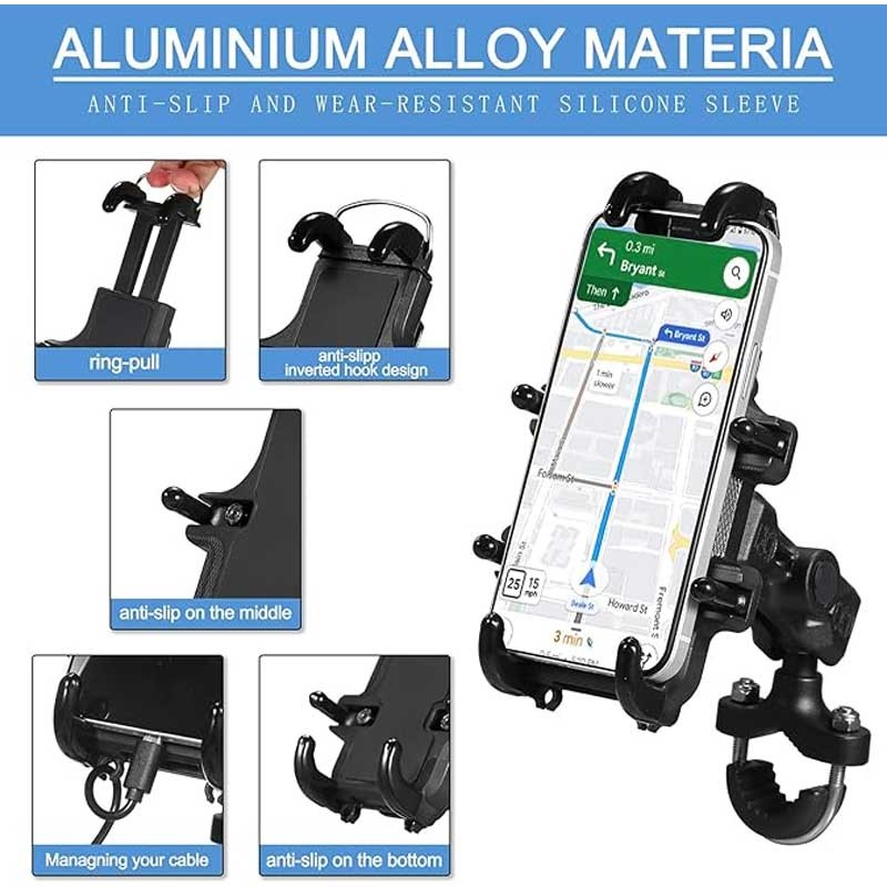 MH Moto M54 Phone Holder Without Charger