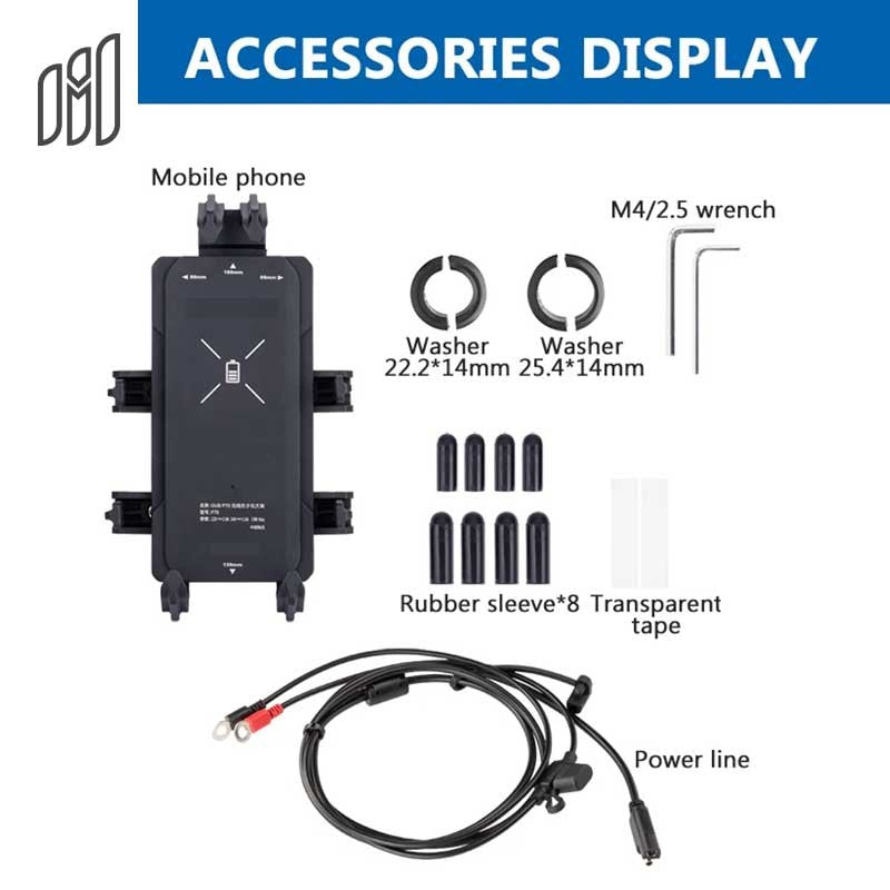 MH Moto M70 Phone Holder With Charger