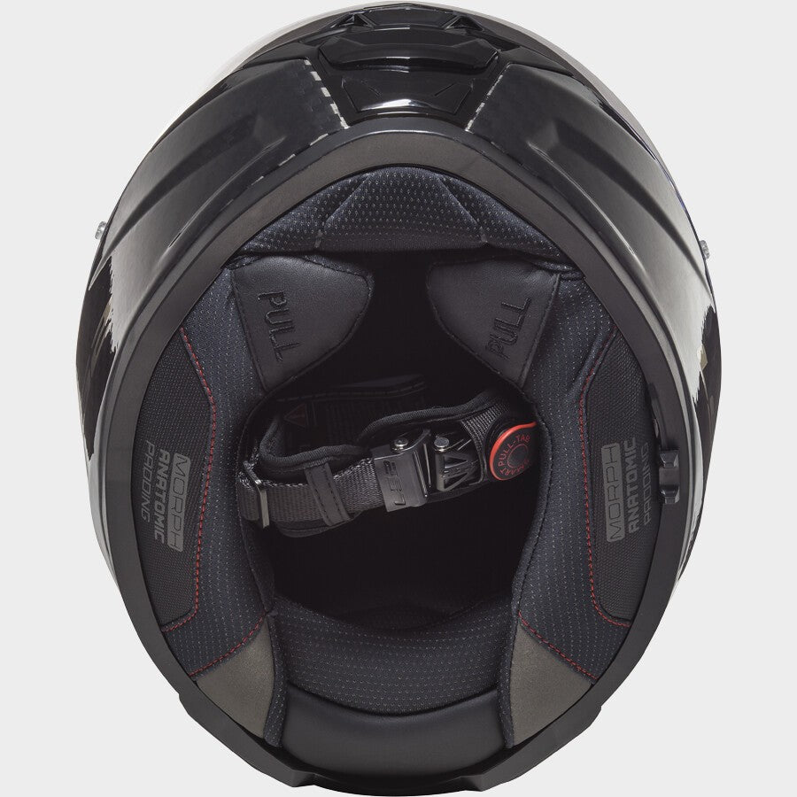 LS2 FF811 Vector II Carbon Solid Gloss Black Dual Visor Helmets