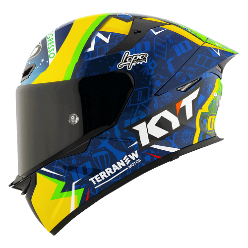 KYT TT REVO DIOGO MORERIA 2024 REPLICA GLOSS HELMET