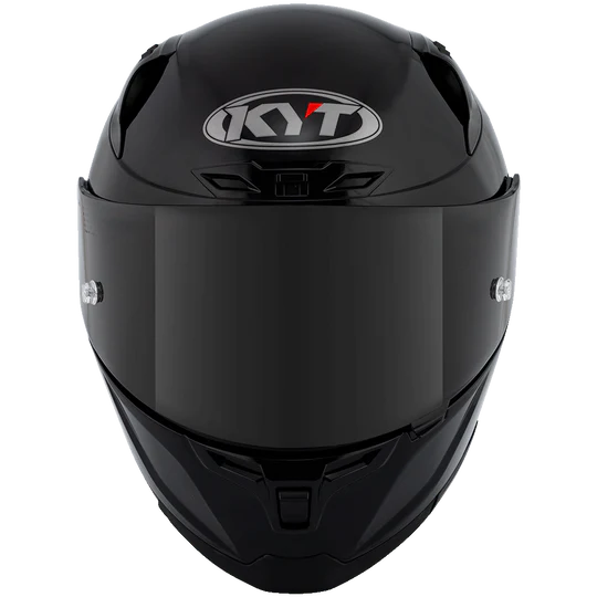 KYT Striker 2V Plain Gloss Black Helmet