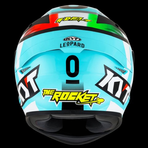 KYT TT Revo Dennis Foggia Replica Helmet