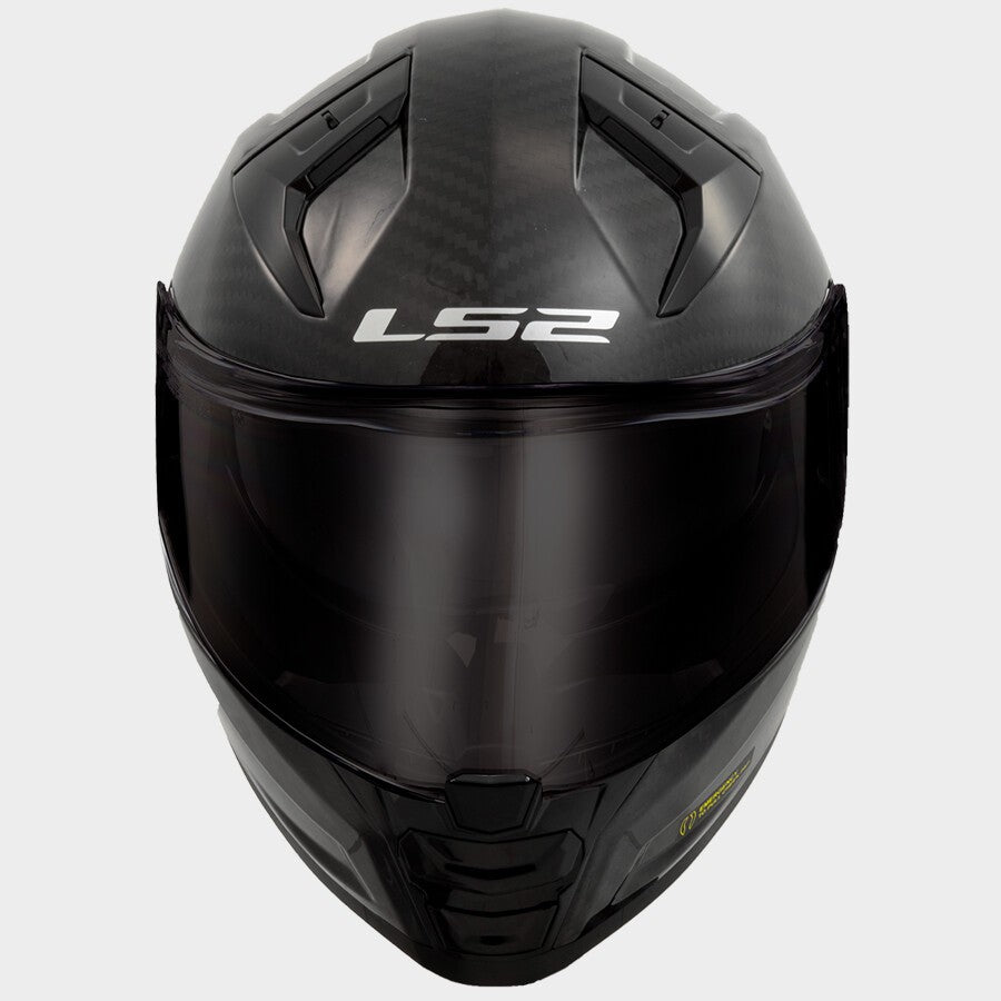 LS2 FF811 Vector II Carbon Solid Gloss Black Dual Visor Helmets