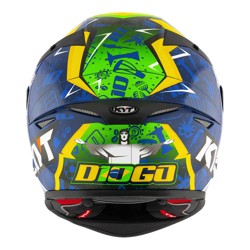 KYT TT REVO DIOGO MORERIA 2024 REPLICA GLOSS HELMET