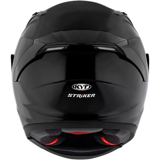 KYT Striker 2V Plain Gloss Black Helmet