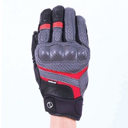 Rynox Air GT Gloves Grey Red
