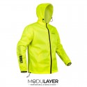 Rynox H2go Rain Jacket ( Hi-Viz Green )