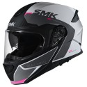 SMK Gullwing Kresto White Grey Pink Gloss (GL169) Helmet