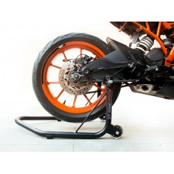 Rear Paddock Stand with Swing Arm Rest - Non Dismantlable Black