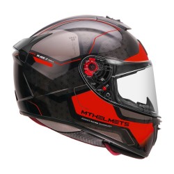 MT Blade 2sv Aura Gloss Red Motorcycle Helmet