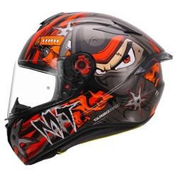 MT Targo Hanzo Gloss Red Motorcycle Helmet