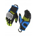 Rynox Gravel Motorsports Gloves BLUE/ NEON