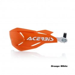 Acerbis X-Factory Black Orange Handguards (1Pair)