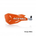Acerbis X-Factory Black Orange Handguards (1Pair)