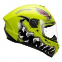 Axxis Draken S Forza Gloss Flour Yellow Motorcycle Helmet