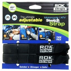 Oxford ROK Straps HD 25mm Adjustable Black