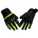 XDI CHAOS (Short Textile Glove ) Fluorescent Green