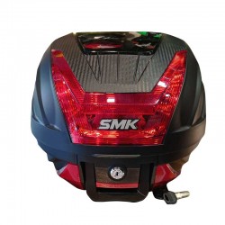 SMK Top Box TCR 291N Black for Two Wheelers
