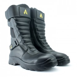 Orazo IBIS -Velcro(VWR) Black Grey Waterproof Boots