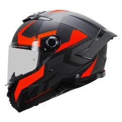 MT THUNDER4 SV Valiant Matt Orange Helmet