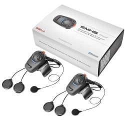 SENA SMH5 single Pack Bluetooth Headset & Intercom for Motorcycles with Universal Microphone Kit