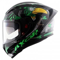 Axor Street Zazu Black Green Helmet