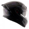 Axor Apex Glossy Carbon Fiber Solid Black Helmet