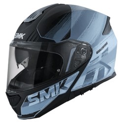 SMK Gullwing Tourleader Grey Black Gloss (GL626) Helmet