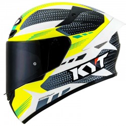 KYT TT Course Gear Black Red Helmet