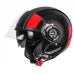 MT Viale Phantom Gloss Red Helmet