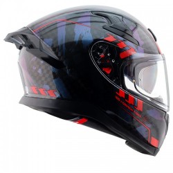 Axor Apex Gloss Carbon Grey Red Helmet