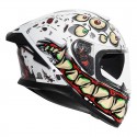 MT Thunder3 Pro Yarn Gloss White Helmet