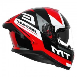MT Thunder3 Pro Pro Calipso Gloss Red Helmet