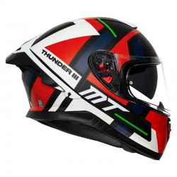 MT Thunder3 Pro Pulsion Matt Red Grey Helmet