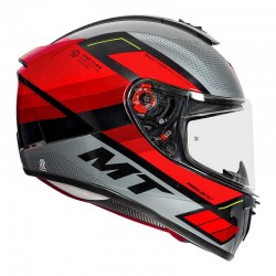MT Blade 2SV Frequency Gloss Flo Red Helmet