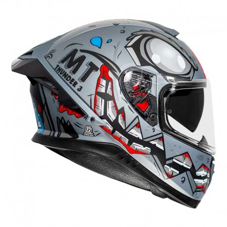 Mt Thunder3 Pro Creature Matt Grey Helmet