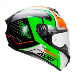 Axxis Draken S Cougar Motorcycle Gloss Green Helmet
