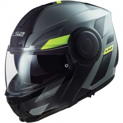 LS2 FF902 Scope Max Nardo Grey H-v Yellow Helmet