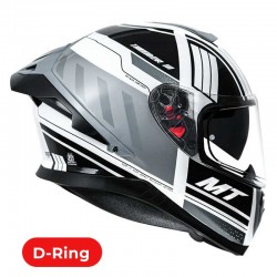 MT THUNDER3 Pro Open Gloss Grey Helmet