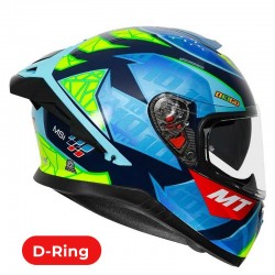 MT THUNDER3 Pro Diogo Moreira Gloss Blue & Green Helmet
