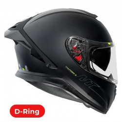 MT Thunder3 Pro Solid Matt Black Helmet