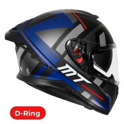 MT Thunder3 Pro Pulsion Matt Blue & Grey Helmet
