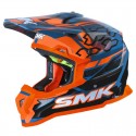SMK Allterra Off Road Tribou GL 527 Helmets (Orange)