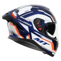 MT Thunder3 Pro Blaze Gloss Orange Helmet